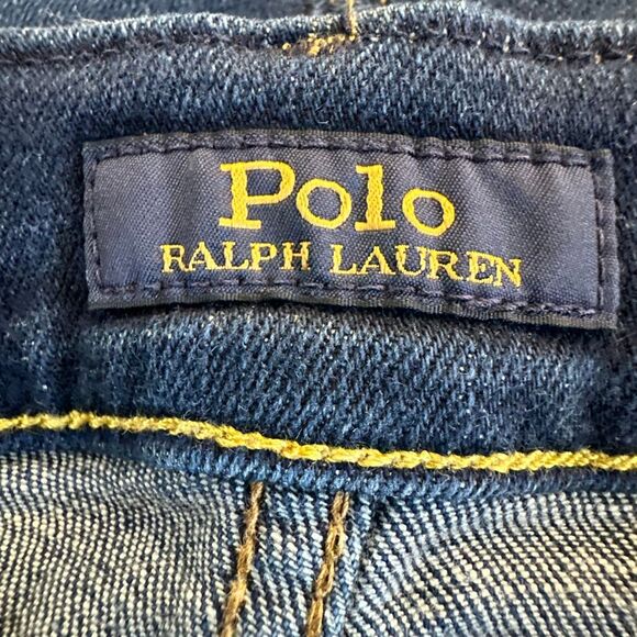 Polo Ralph Lauren Jeans Mens 38Tx36 Blue The Hampton Relaxed Straight - Picture 8 of 11